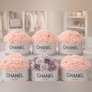 CHANEL FLOWER BOX (custom made)